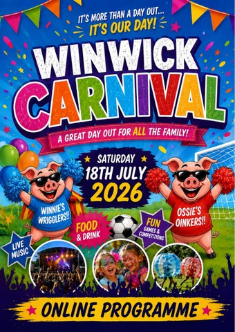 Winwick Carnival Programme 2026