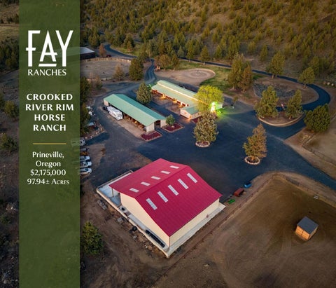 Crooked River Rim Horse Ranch PR 7.16.26 web