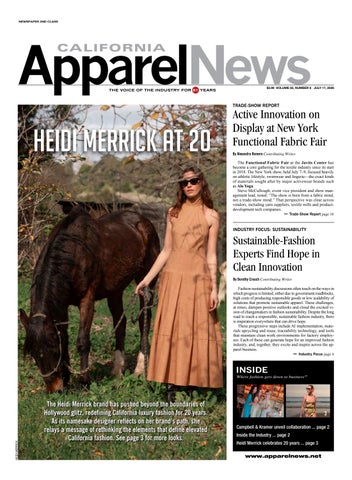 California Apparel News, July 17, 2026