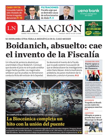 DIARIO LA NACIÓN - EDICIÓN 11.313
