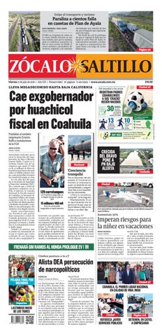 Saltillo 17 de julio de 2026