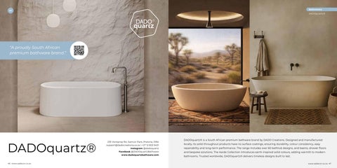 SA Decor & Design 家具目录 · - 28th 版 - Bathrooms 第 13 页