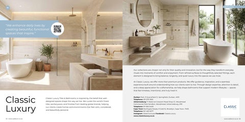 SA Decor & Design 家具目录 · - 28th 版 - Bathrooms 第 16 页