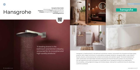 SA Decor & Design 家具目录 · - 28th 版 - Bathrooms 第 18 页