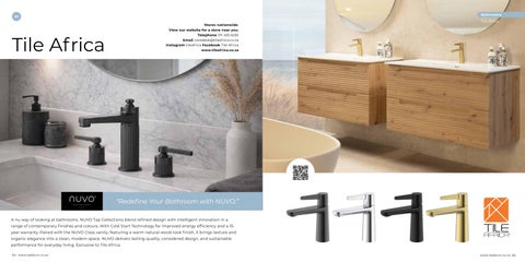 SA Decor & Design 家具目录 · - 28th 版 - Bathrooms 第 22 页