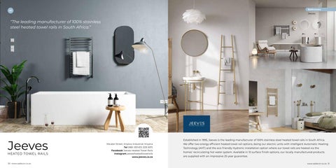 SA Decor & Design 家具目录 · - 28th 版 - Bathrooms 第 5 页