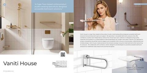 SA Decor & Design 家具目录 · - 28th 版 - Bathrooms 第 9 页