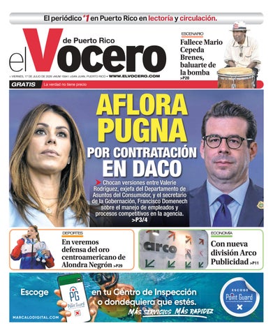 EL VOCERO | Edición viernes, 17 de julio de 2026