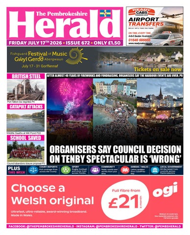 The Pembrokeshire Herald 17/07/2026