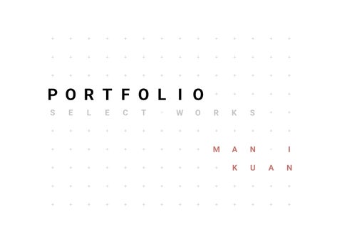 Man I Kuan urban design portfolio