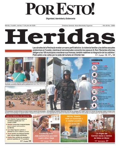 PORTADA POR ESTO MERIDA, VIERNES 17 DE JULIO DE 2026