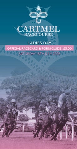 Cartmel Racecard - Saturday 18th July