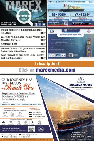 VOL XXVI 58-26 20th July 2026