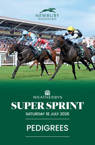 Newbury Super Sprint Pedigrees 2026