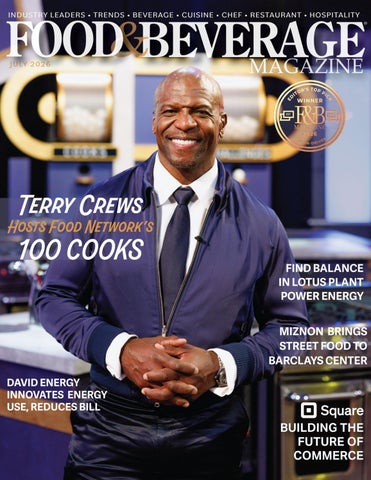 Food & Beverage Magazine | Visionary Cover July 2026 | Terry Crews