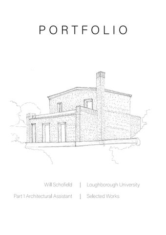 Will Schofield - Short Portfolio