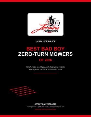 Best Bad Boy Mowers of 2026: Complete Zero-Turn Buyer's Guide