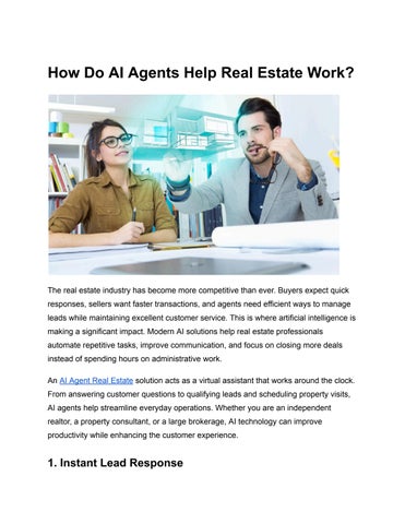 How Do AI Agents Help Real Estate Work_