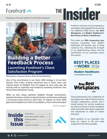 The Insider Newsletter (July 2026)