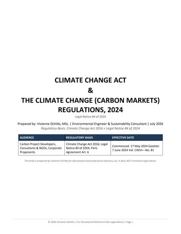 Kenya_Carbon_Markets_Regulatory_Brief_By_Vivienne_Ochillo