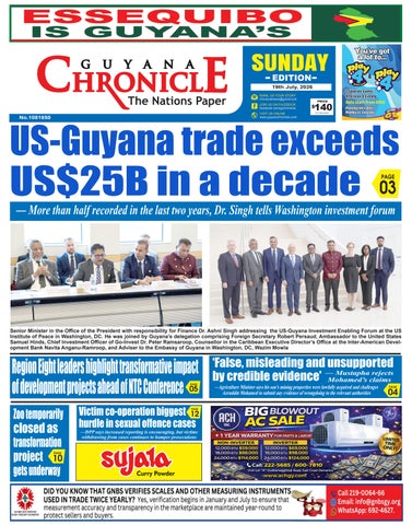 Guyana Chronicle E-Paper 19-07-2026