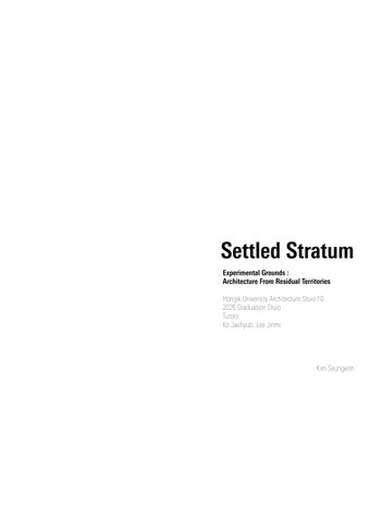 Settled Stratum_Seungeon Kim