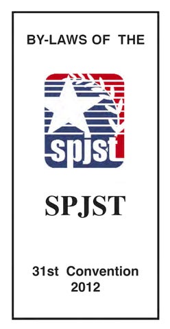 2012 SPJST By-Laws