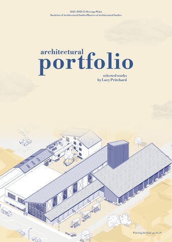 Architectural Portfolio: selected works by Lucy Pritchard