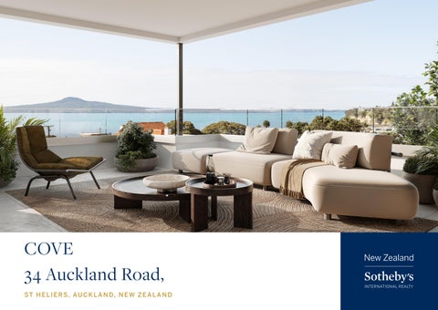 Cove - 34 Auckland Road, St Heliers, Auckland, New Zealand