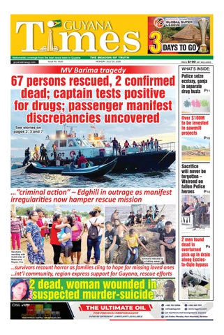 Guyana Times - Monday, July 20, 2026