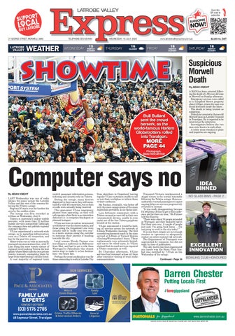 Latrobe Valley Express Wednesday 15 July 2026