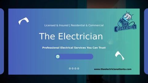 Trusted Atlanta Electricians for Homes & Businesses