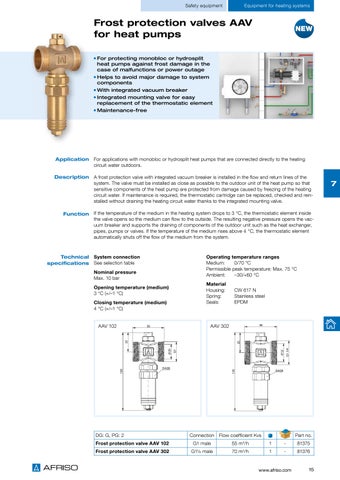 AFRISO New Products 2023/2024 第 15 页