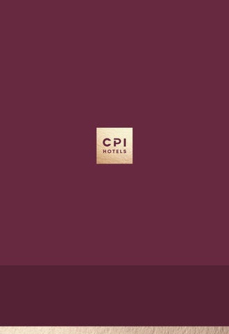 CPI Hotels - Portfolio-Broschure DE