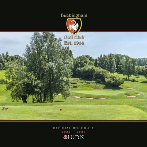 Buckingham Golf Club Official Brochure 2026 - 2027