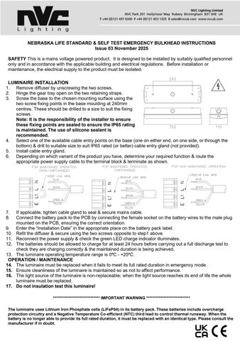 Instruction Leaflet - Nebraska LiFe Dual test & DAM3 - Issue 01 July 2026