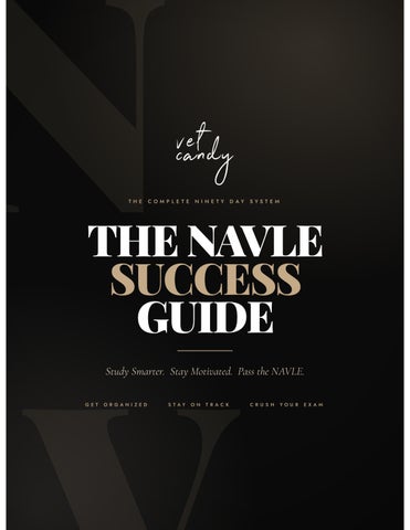 Vet Candy's NAVLE Success Guide