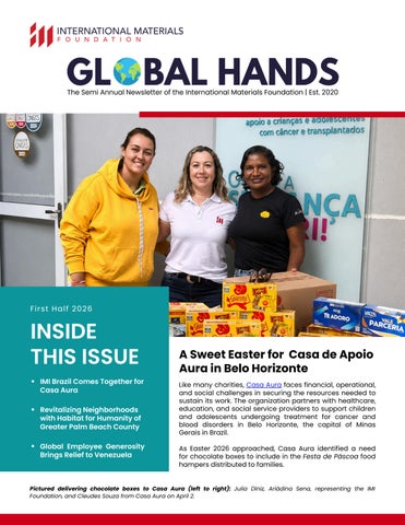 Global Hands First Half Newsletter 2026