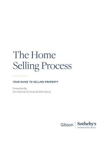 Seller's Guide | Ann Atamian & Amanda Allen Nurse