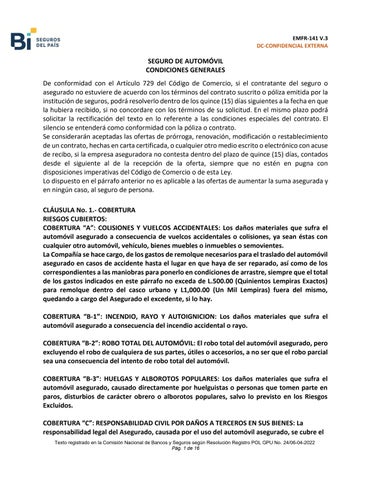 BP-EMFR-141V3 Automovil/Público