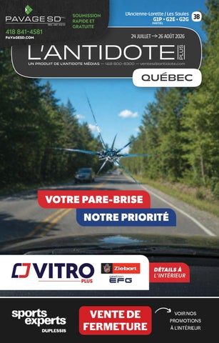 Antidote - Juillet-Aout 26 [LOT 3B]