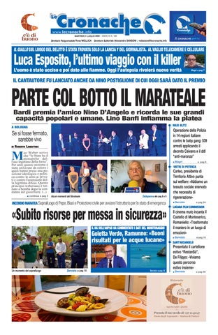 Cronache del 21 luglio 2026