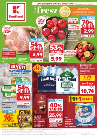Kaufland gazetka od 23.07 do 29.07.2026