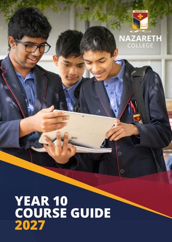 Year 10 Course Guide 2027