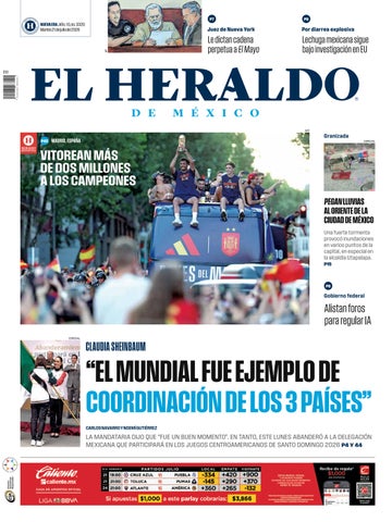 Edición impresa. Martes 21 de julio de 2026