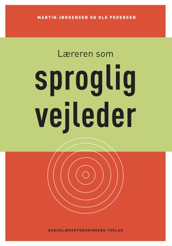 Uddrag fra "Læreren som sproglig vejleder"