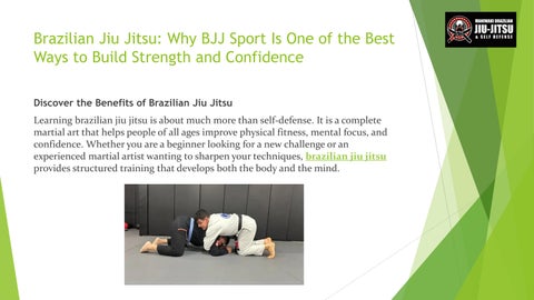 Brazilian Jiu Jitsu Why BJJ Sport Is One of the Best