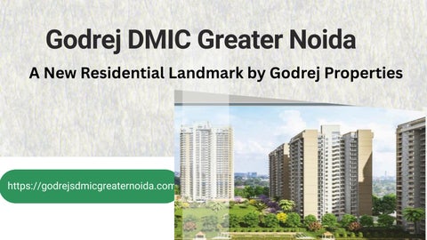 Godrej DMIC Greater Noida PDF