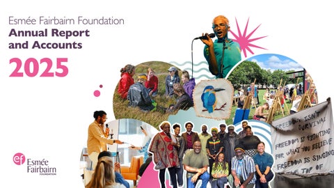 Esmée Fairbairn Foundation 2024 Annual Report and Accounts