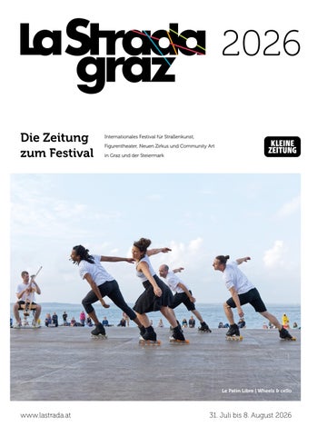 La Strada 2026 Programmzeitung